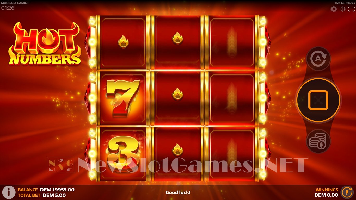 Hot Numbers Slot Slot Image in Demo - pic. 3