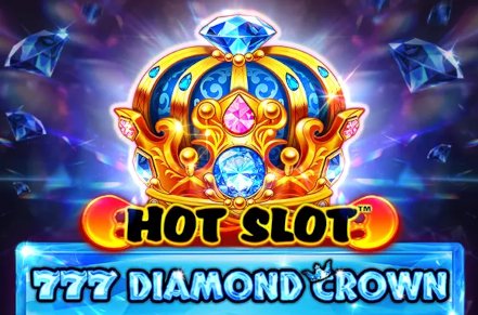 Hot Slot 777 Diamond Crown Slot Logo