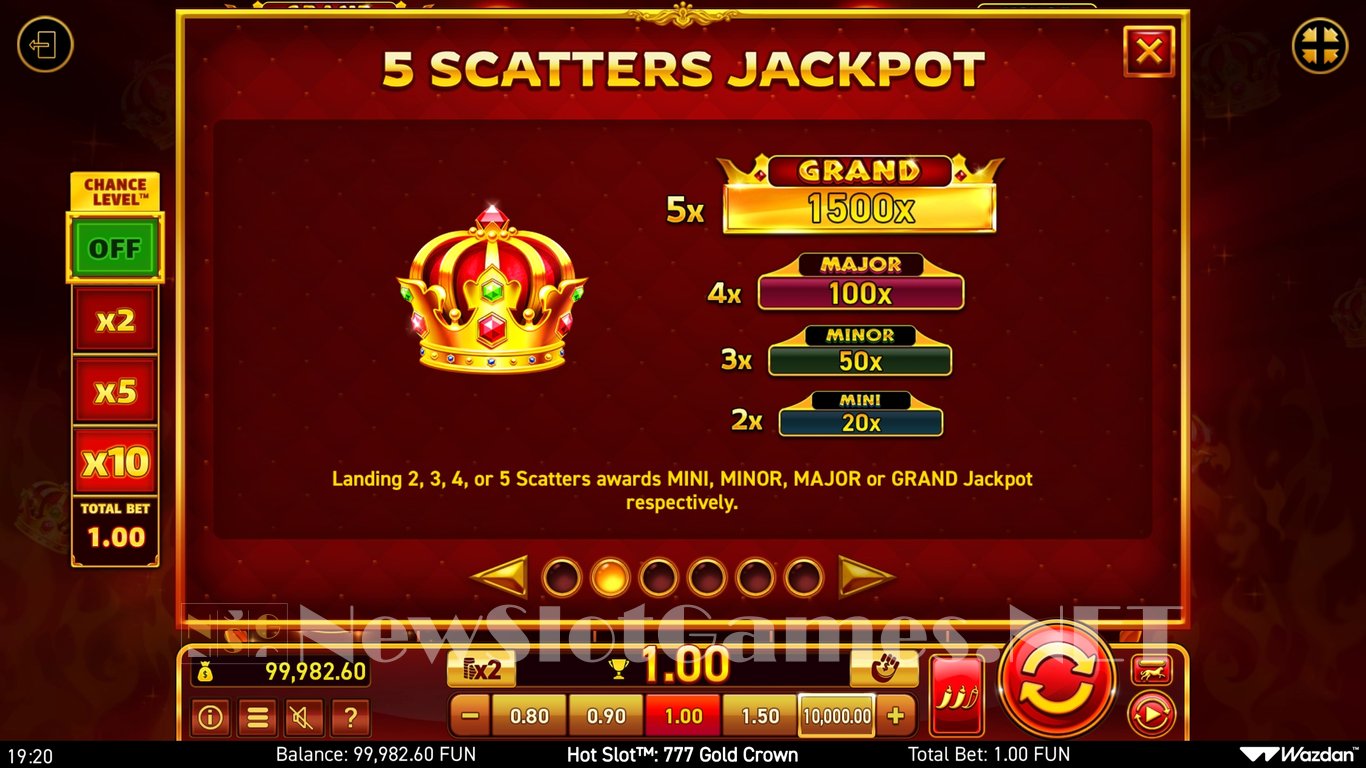 Hot Slot 777 Gold Crown Slot Slot Image in Demo - pic. 10