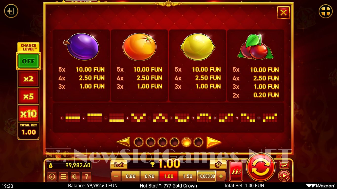 Hot Slot 777 Gold Crown Slot Slot Image in Demo - pic. 13