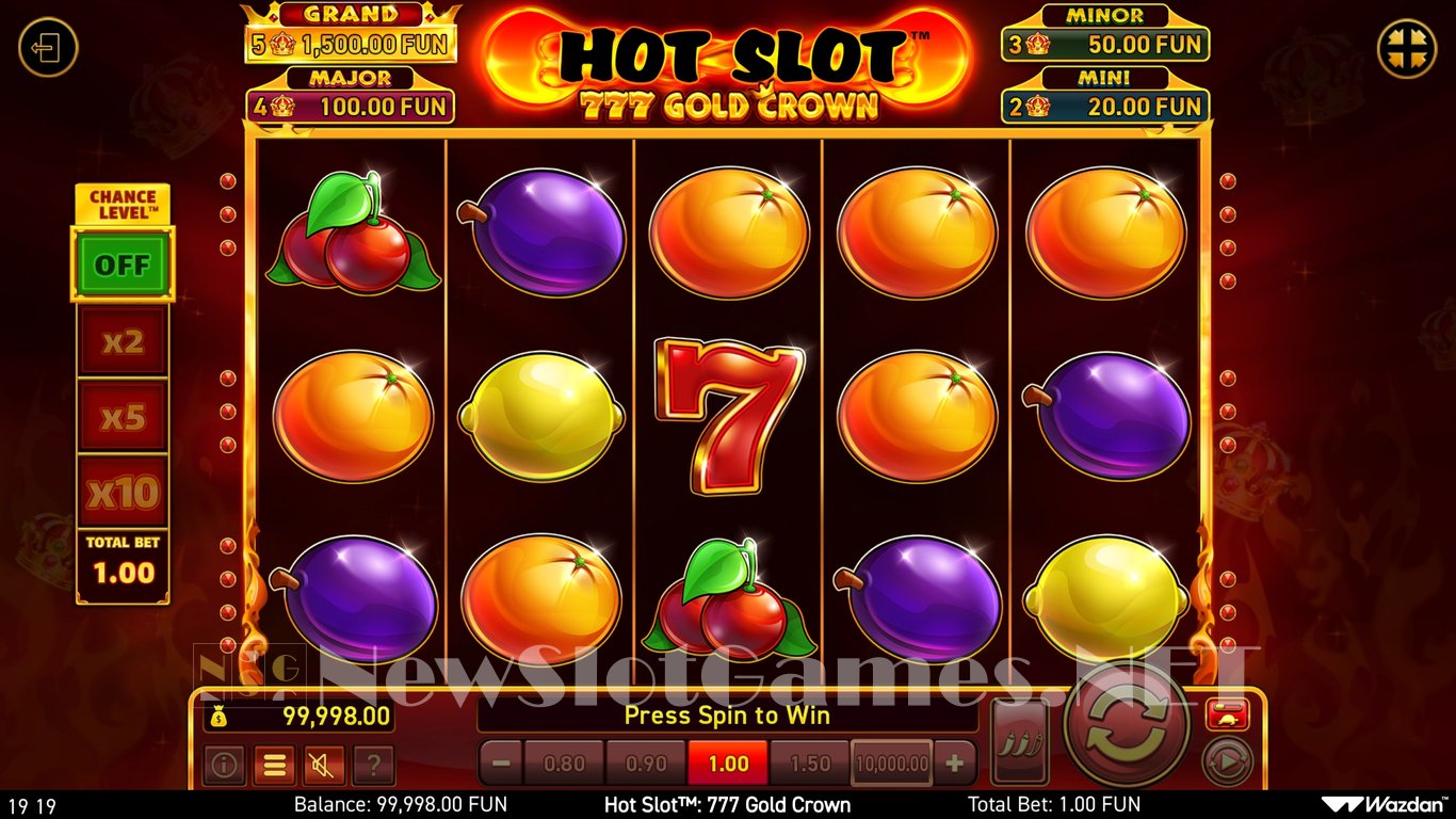 Hot Slot 777 Gold Crown Slot Slot Image in Demo - pic. 3