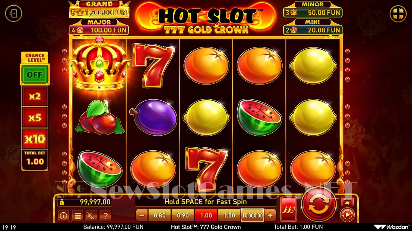 Hot Slot 777 Gold Crown Slot Slot Image in Demo - pic. 4