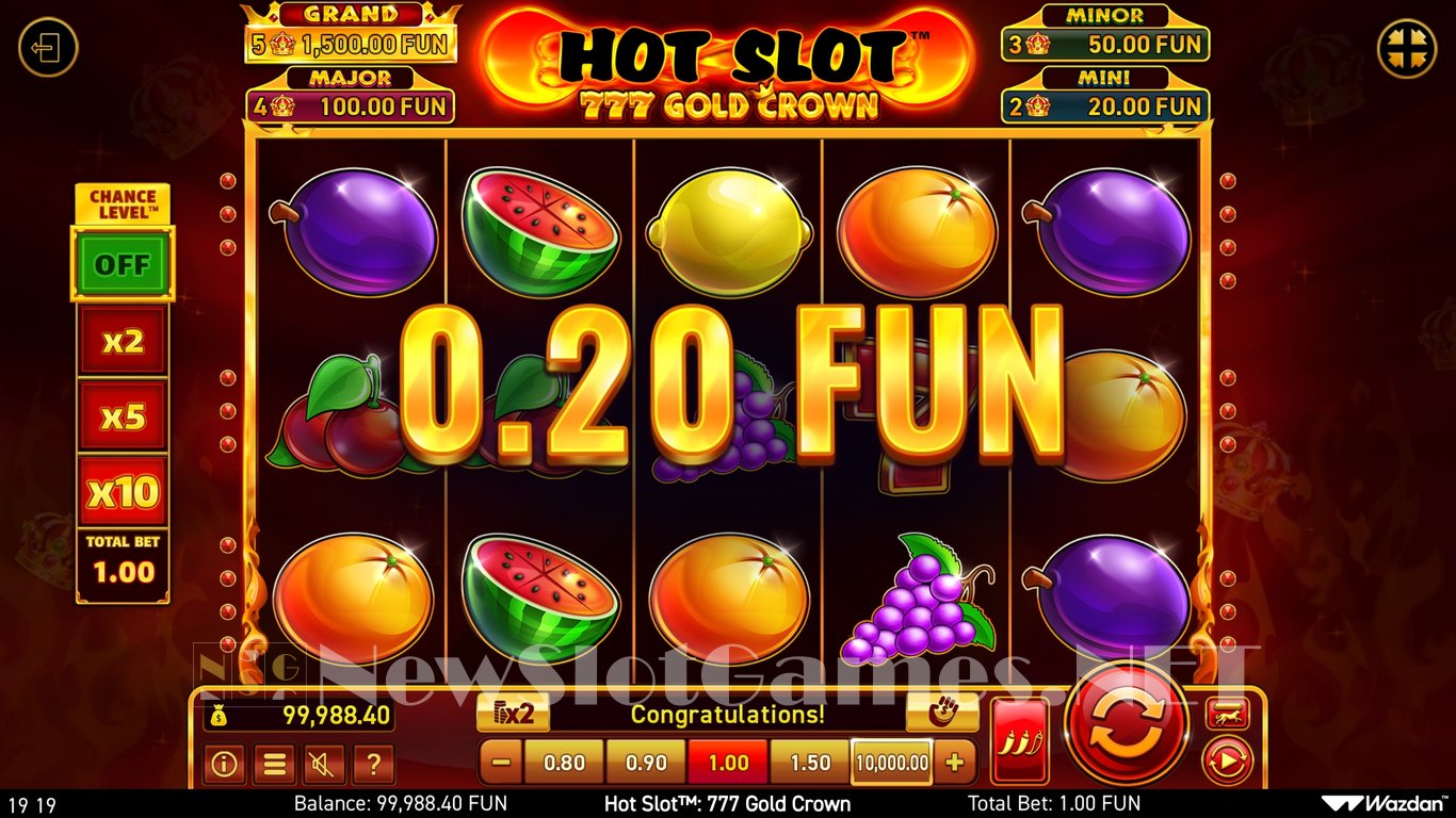 Hot Slot 777 Gold Crown Slot Slot Image in Demo - pic. 6