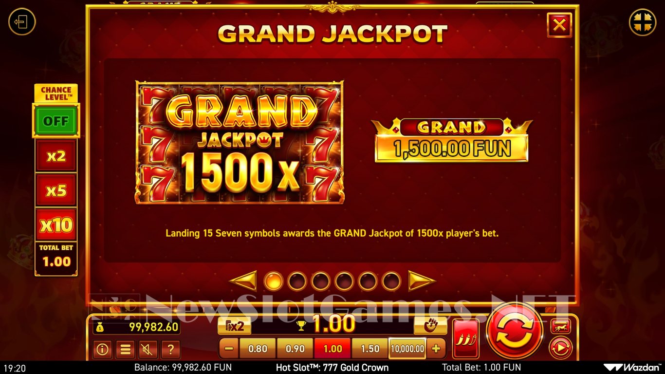 Hot Slot 777 Gold Crown Slot Slot Image in Demo - pic. 9