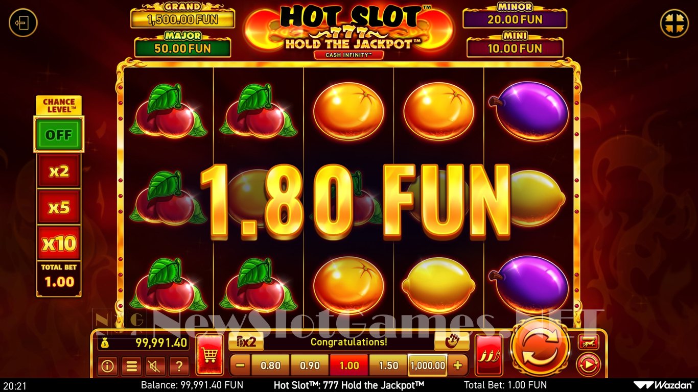 Hot Slot 777 Hold the Jackpot Slot Slot Image in Demo - pic. 6