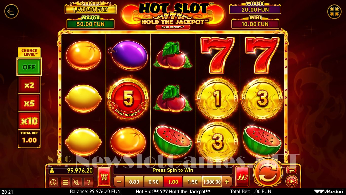 Hot Slot 777 Hold the Jackpot Slot Slot Image in Demo - pic. 8