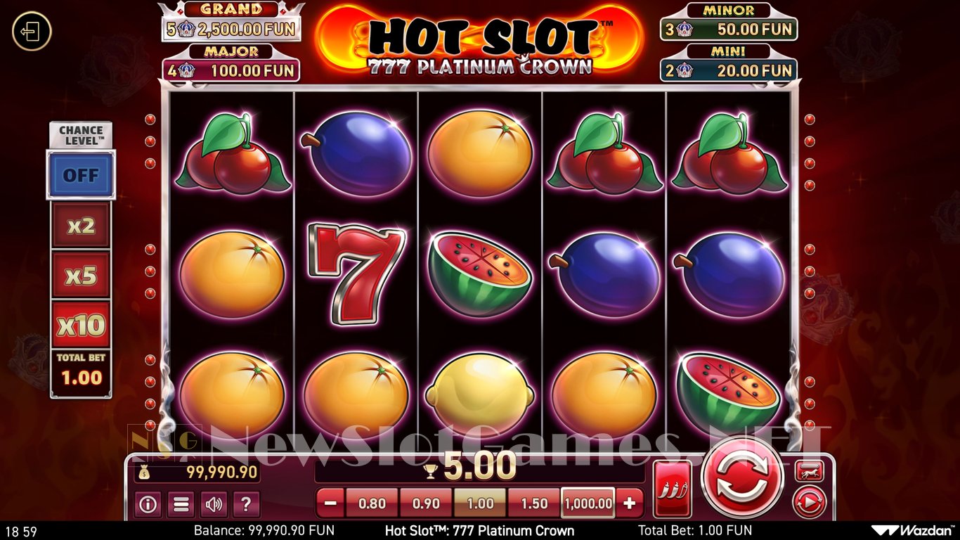 Hot Slot 777 Platinum Crown Slot Slot Image in Demo - pic. 3