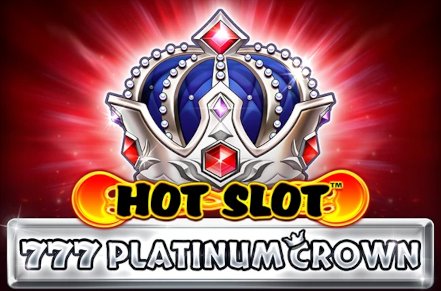 Hot Slot 777 Platinum Crown Slot Logo