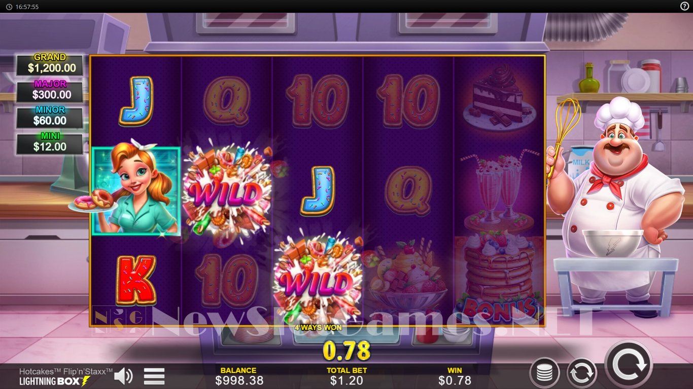 Hotcakes FlipnStaxx Slot Slot Image in Demo - pic. 2