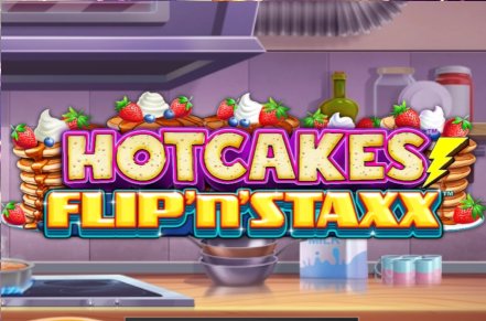 Hotcakes FlipnStaxx Slot Logo