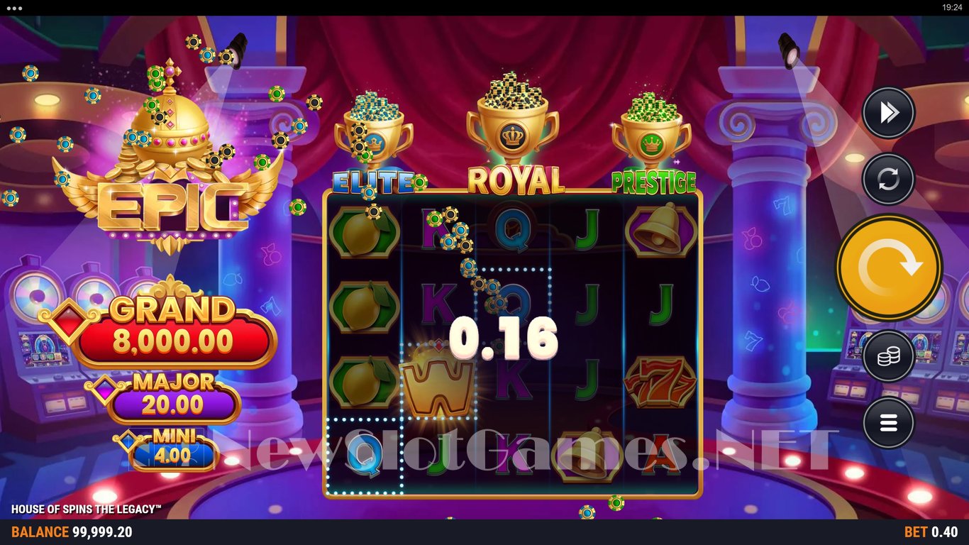 House of Spins the Legacy Slot Slot Image in Demo - pic. 2