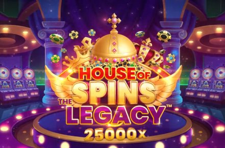 House of Spins the Legacy Slot Logo
