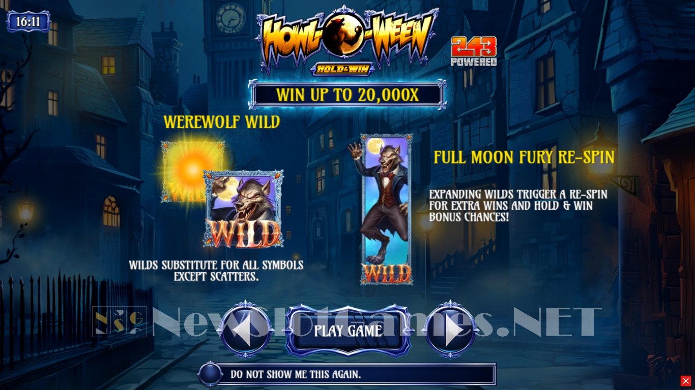 Howl-O-Ween Slot Demo Image