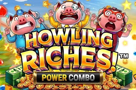 Howling Riches Power Combo Slot Logo