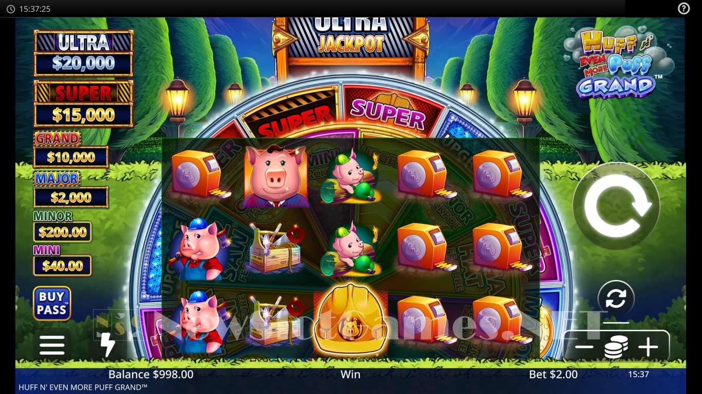 Huff N Even More Puff Grand Slot Demo Image