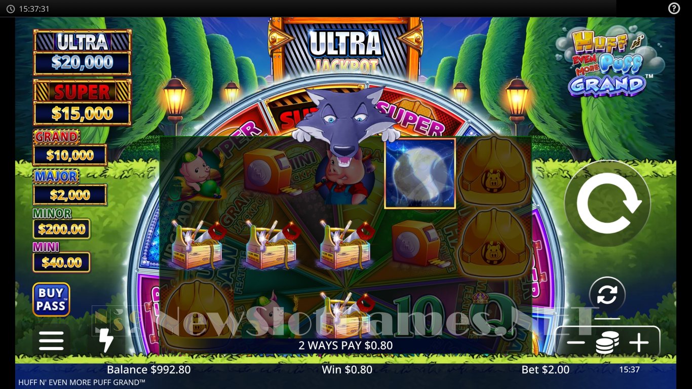 Huff N Even More Puff Grand Slot Slot Image in Demo - pic. 2