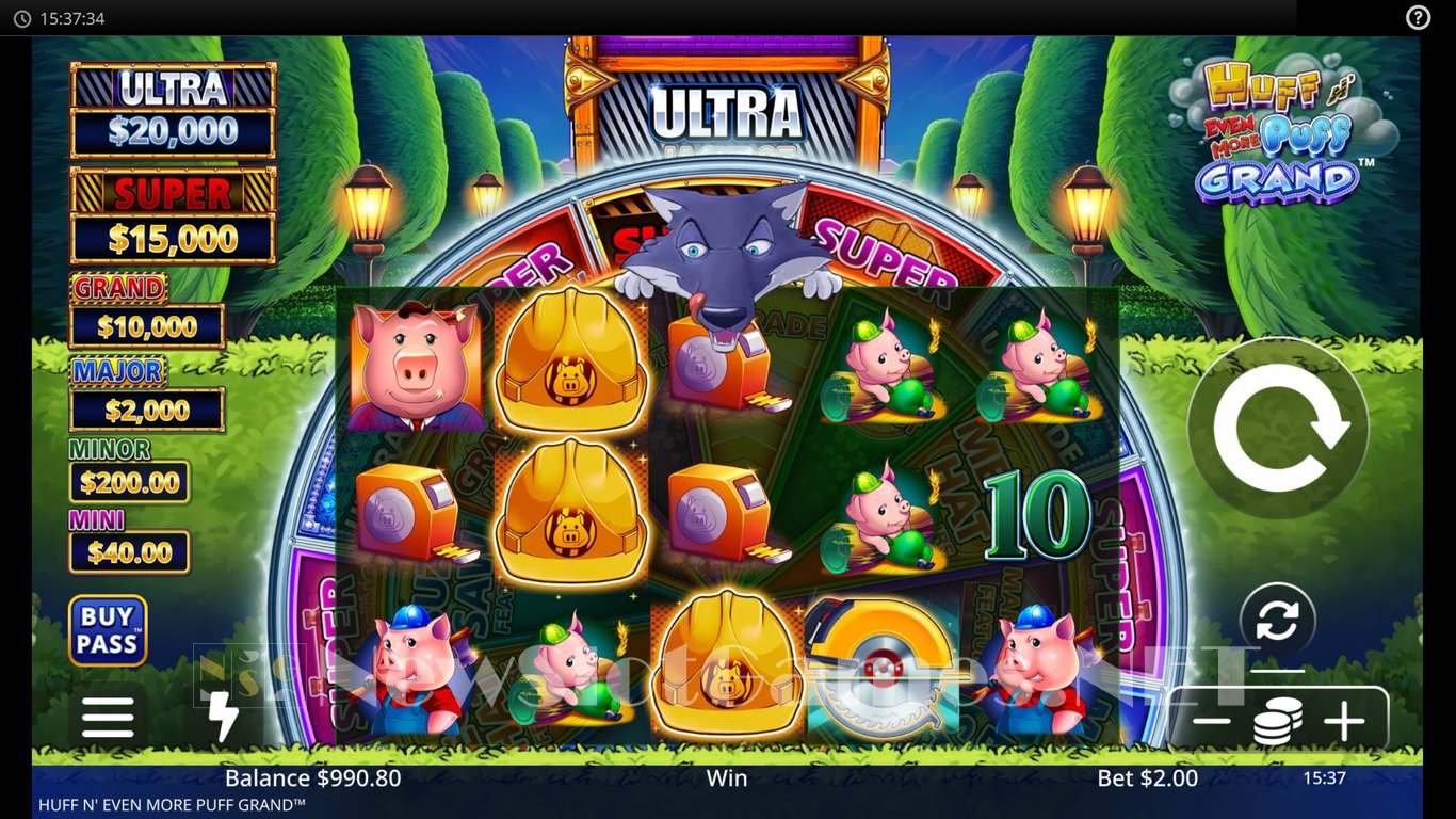 Huff N Even More Puff Grand Slot Slot Image in Demo - pic. 3