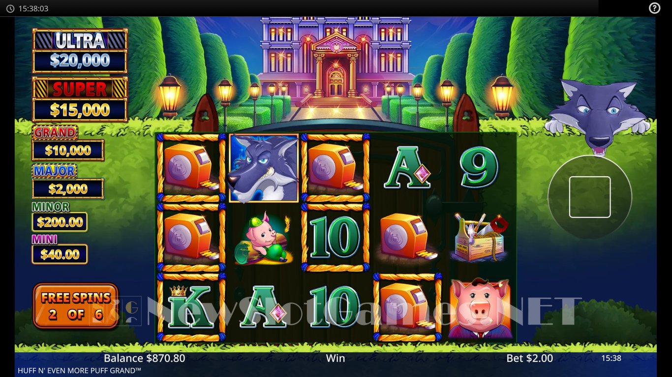 Huff N Even More Puff Grand Slot Slot Image in Demo - pic. 6