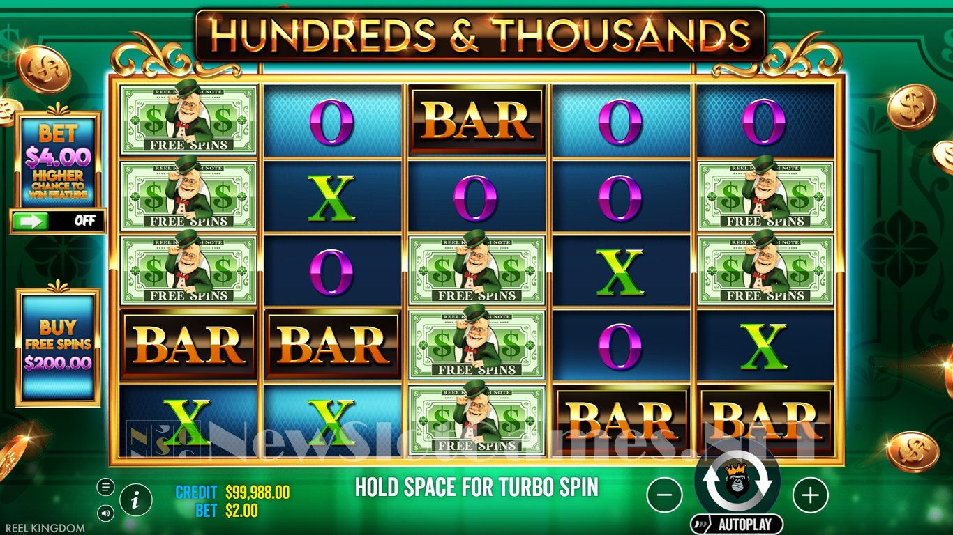 Hundreds and Thousands Slot Slot Image in Demo - pic. 2