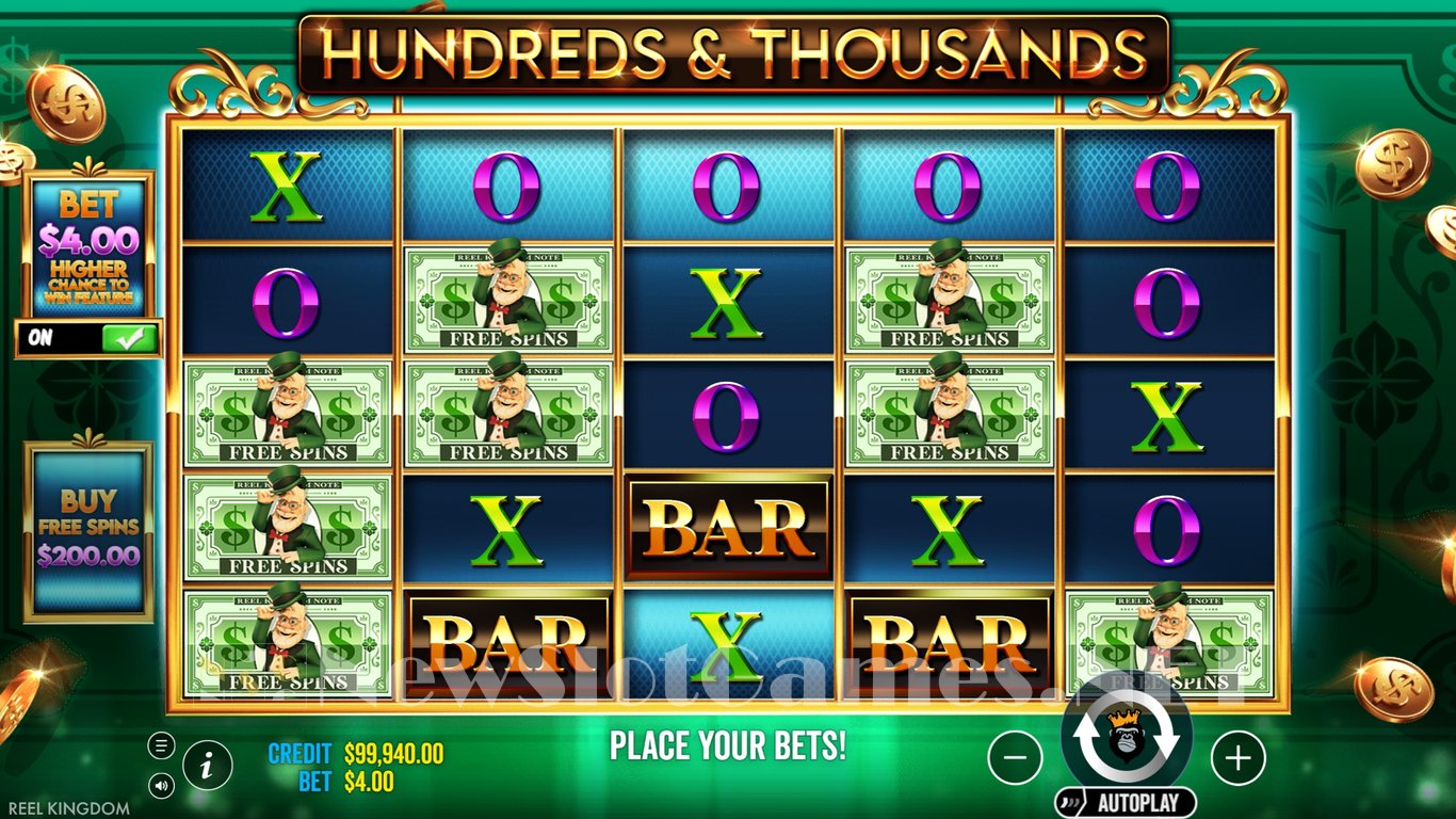 Hundreds and Thousands Slot Slot Image in Demo - pic. 3