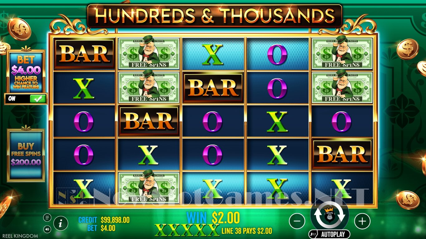 Hundreds and Thousands Slot Slot Image in Demo - pic. 4