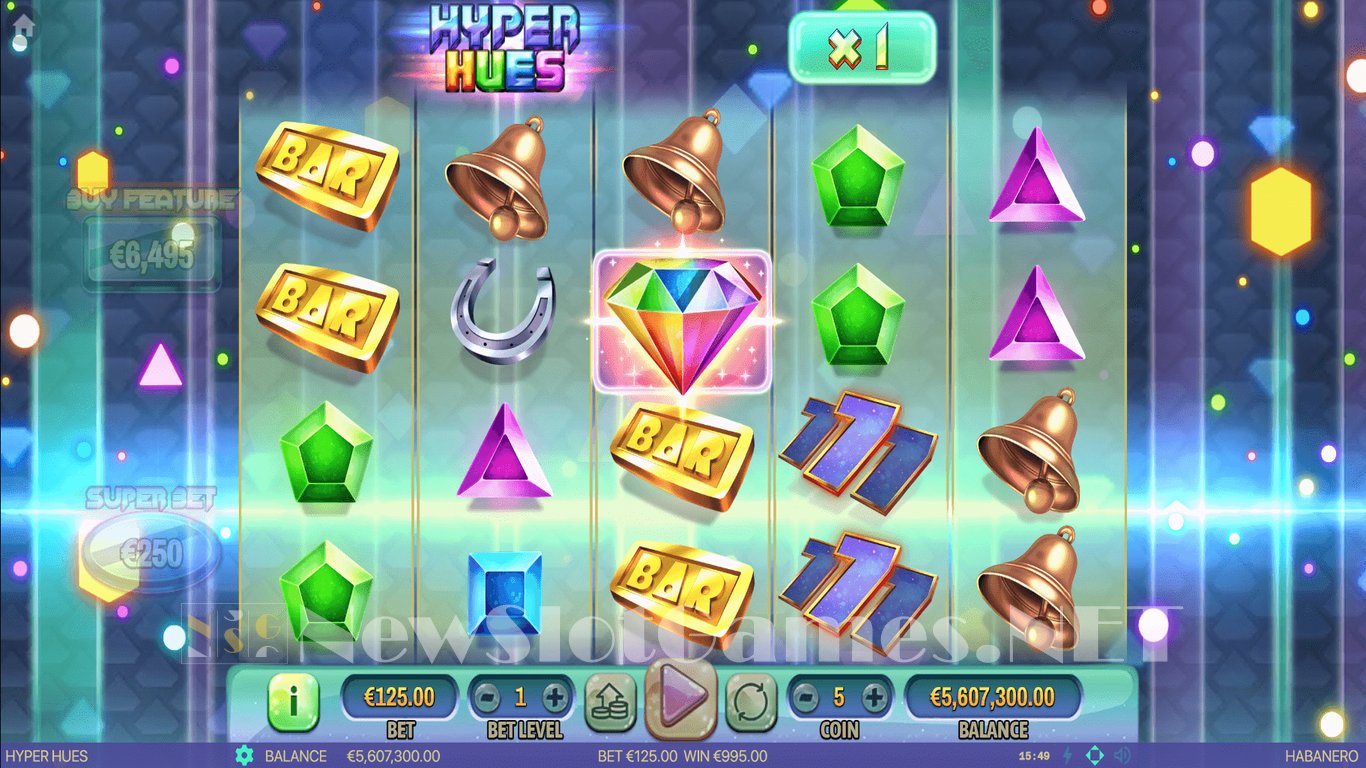 Hyper Hues Slot Slot Image in Demo - pic. 5
