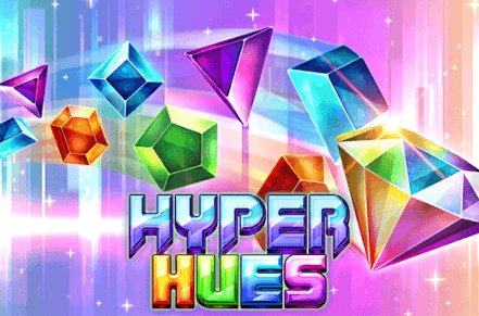 Hyper Hues Slot Logo