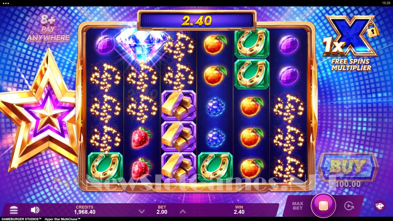 Hyper Star MultiChase Slot Demo Image