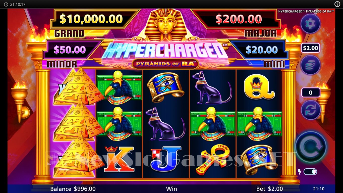 Hypercharged Pyramids of Ra Slot Slot Image in Demo - pic. 2