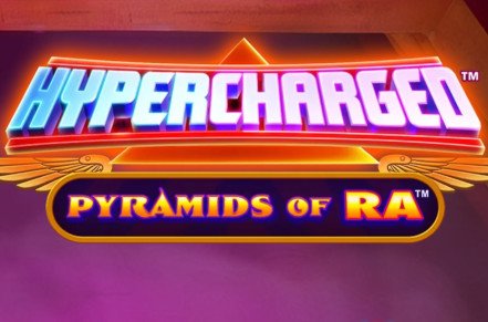Hypercharged Pyramids of Ra Slot Logo