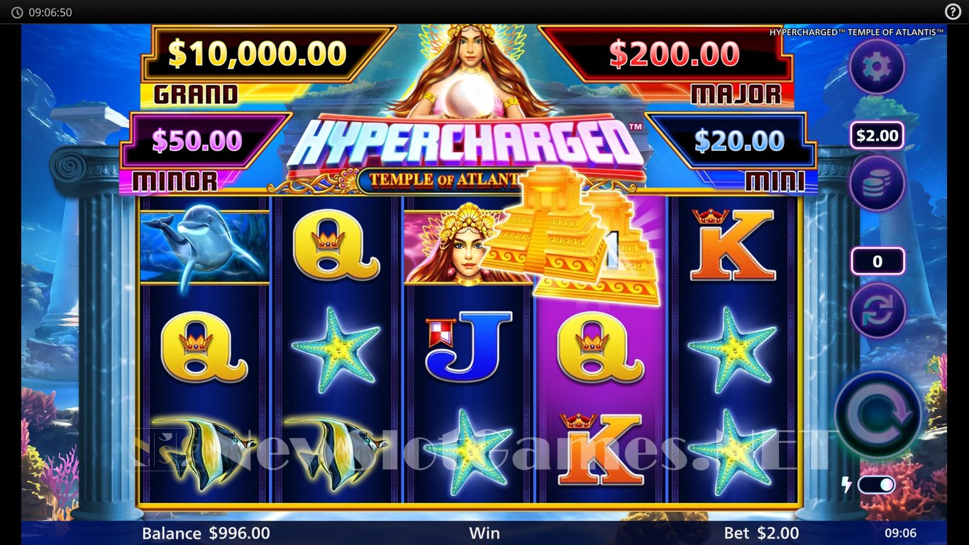 Hypercharged Temple of Atlantis Slot Slot Image in Demo - pic. 3