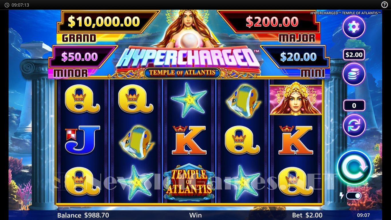 Hypercharged Temple of Atlantis Slot Slot Image in Demo - pic. 6