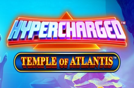 Hypercharged Temple of Atlantis Slot Logo