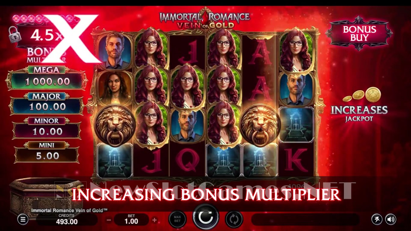 Immortal Romance Vein of Gold Slot Slot Image in Demo - pic. 10