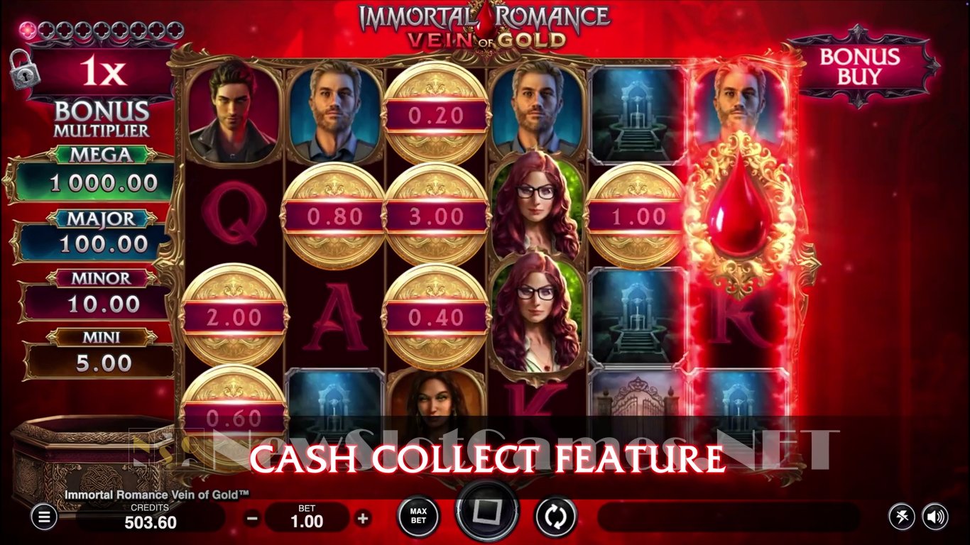 Immortal Romance Vein of Gold Slot Slot Image in Demo - pic. 2
