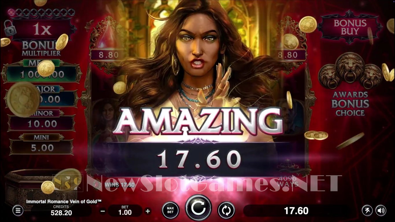 Immortal Romance Vein of Gold Slot Slot Image in Demo - pic. 6
