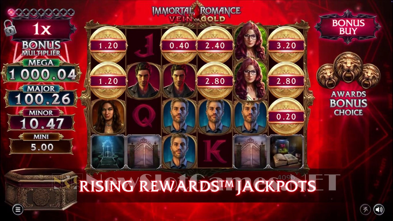Immortal Romance Vein of Gold Slot Slot Image in Demo - pic. 7