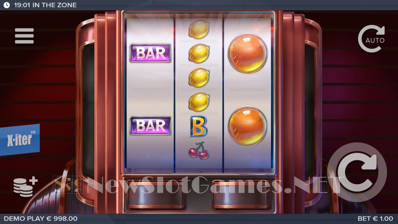 In the Zone Slot Demo Image
