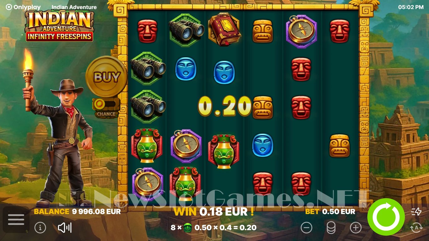 Indian Adventure Infinity Freespins Slot Slot Image in Demo - pic. 5