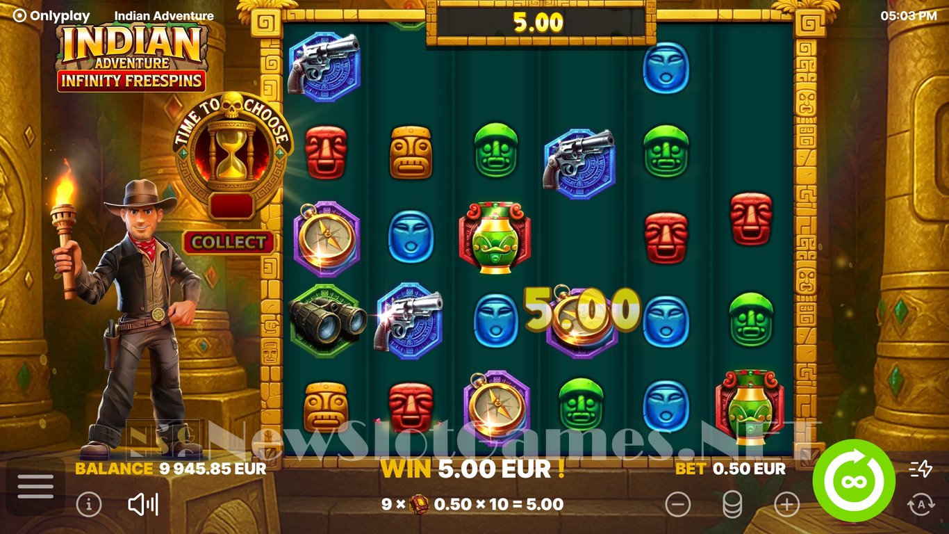 Indian Adventure Infinity Freespins Slot Slot Image in Demo - pic. 8