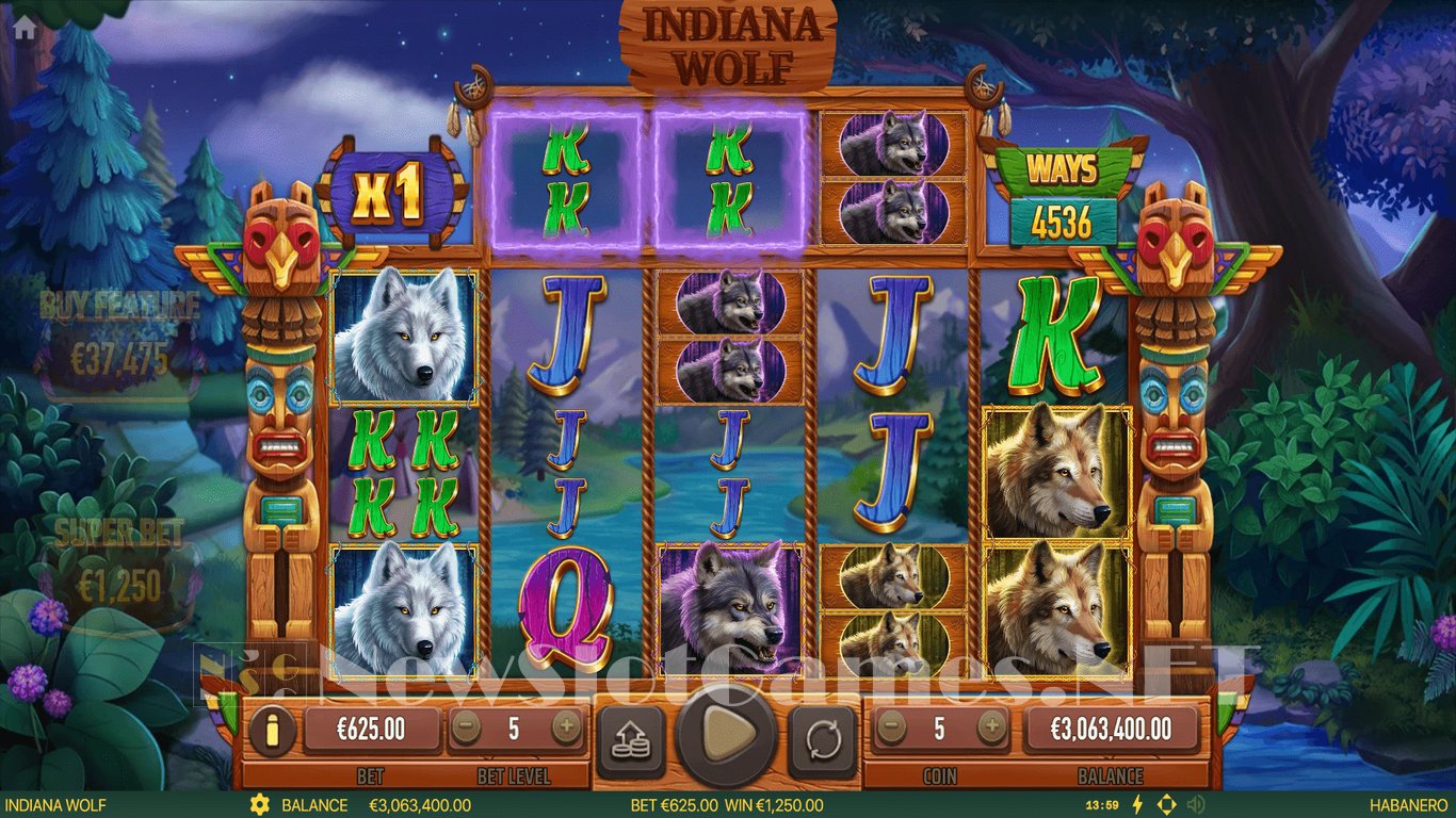 Indiana Wolf Slot Slot Image in Demo - pic. 2