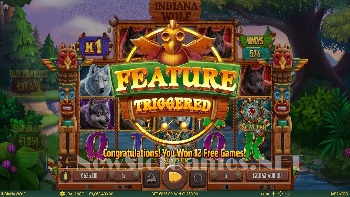 Indiana Wolf Slot Slot Image in Demo - pic. 3
