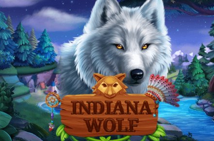 Indiana Wolf Slot Logo