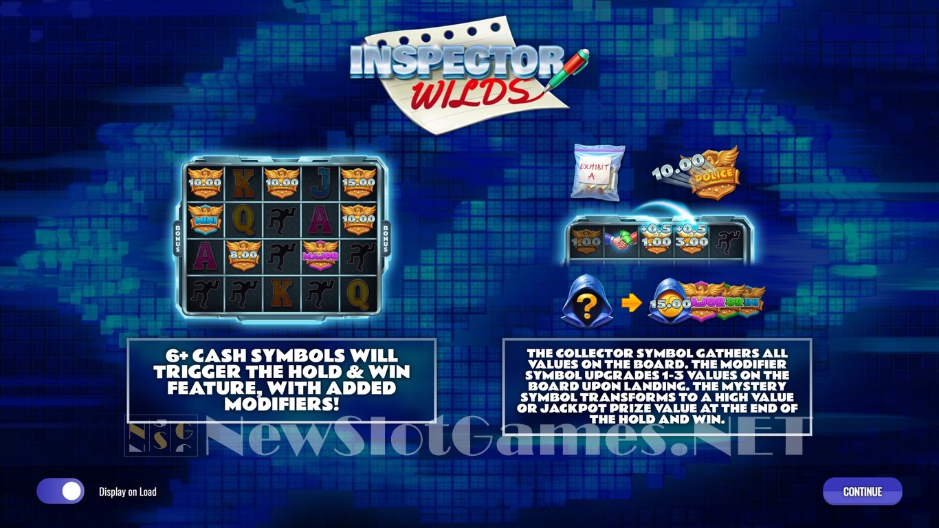 Inspector Wilds Slot Demo Image