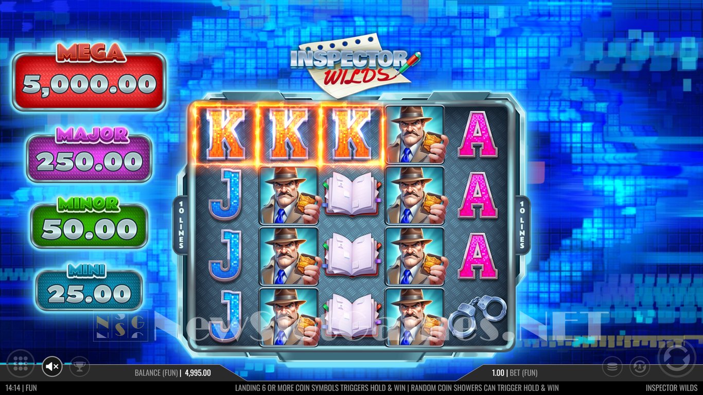 Inspector Wilds Slot Slot Image in Demo - pic. 3