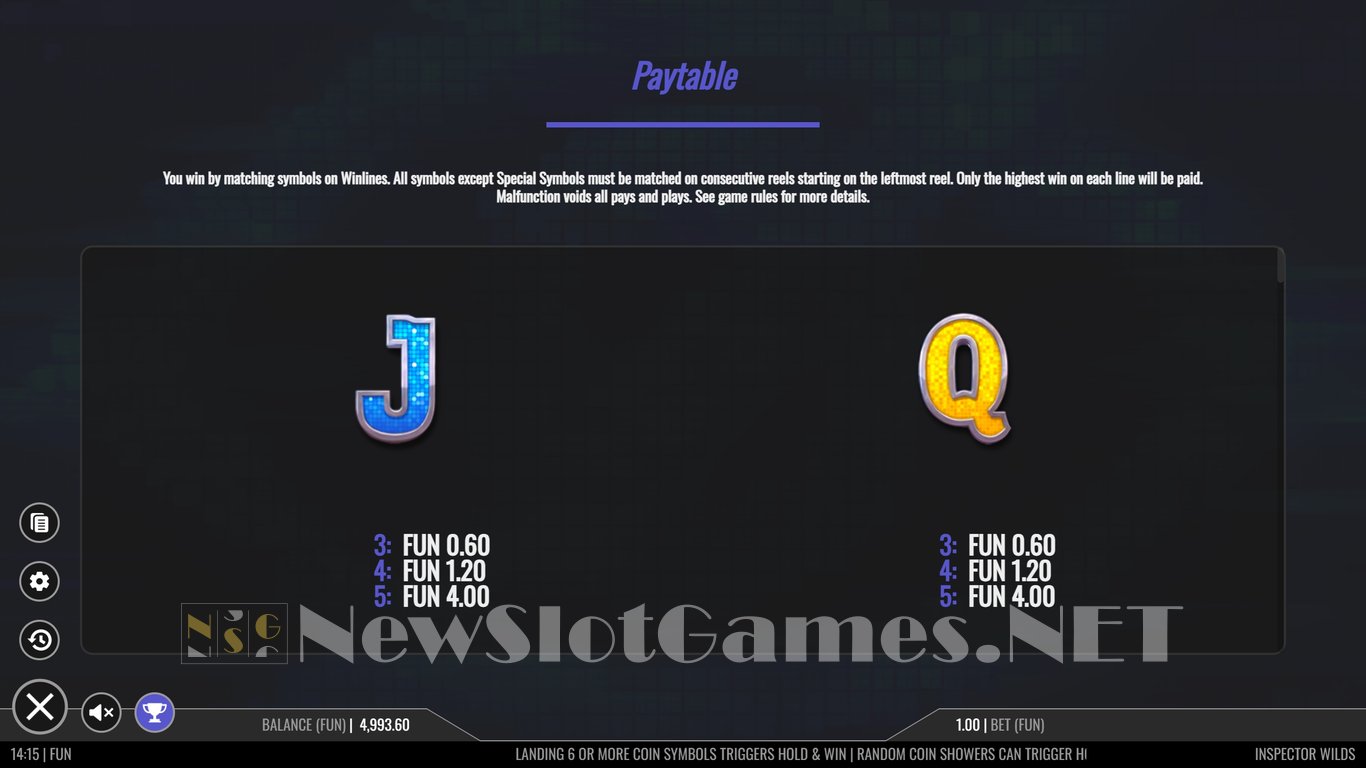 Inspector Wilds Slot Slot Image in Demo - pic. 6