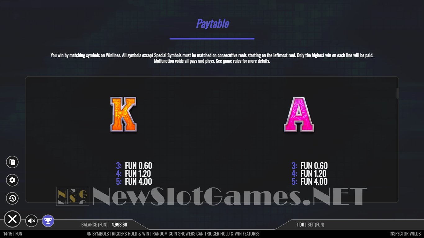 Inspector Wilds Slot Slot Image in Demo - pic. 7