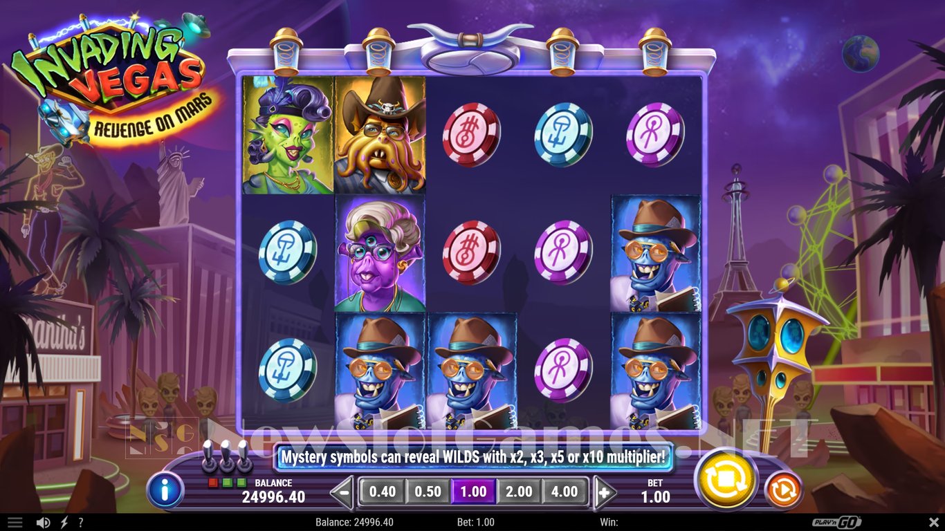 Invading Vegas Revenge on Mars Slot Slot Image in Demo - pic. 3