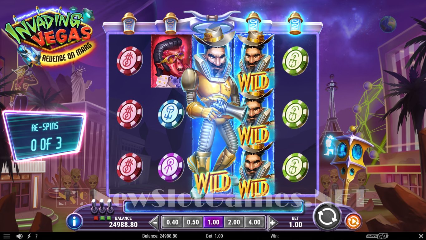 Invading Vegas Revenge on Mars Slot Slot Image in Demo - pic. 6