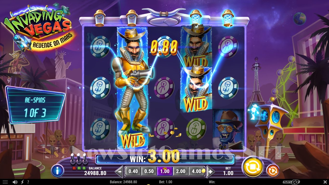 Invading Vegas Revenge on Mars Slot Slot Image in Demo - pic. 7